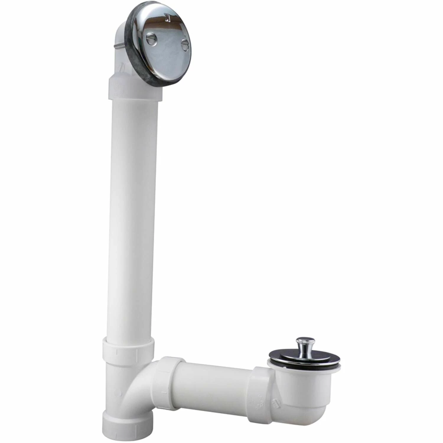 Keeney 1-1/2 In. D Chrome PVC Bath Drain Roll Ball S40 - Image 2