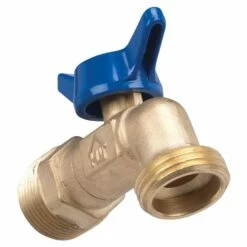 Homewerks 3/4 In. MIP X 3/4 In. MHT Brass Hose Bibb