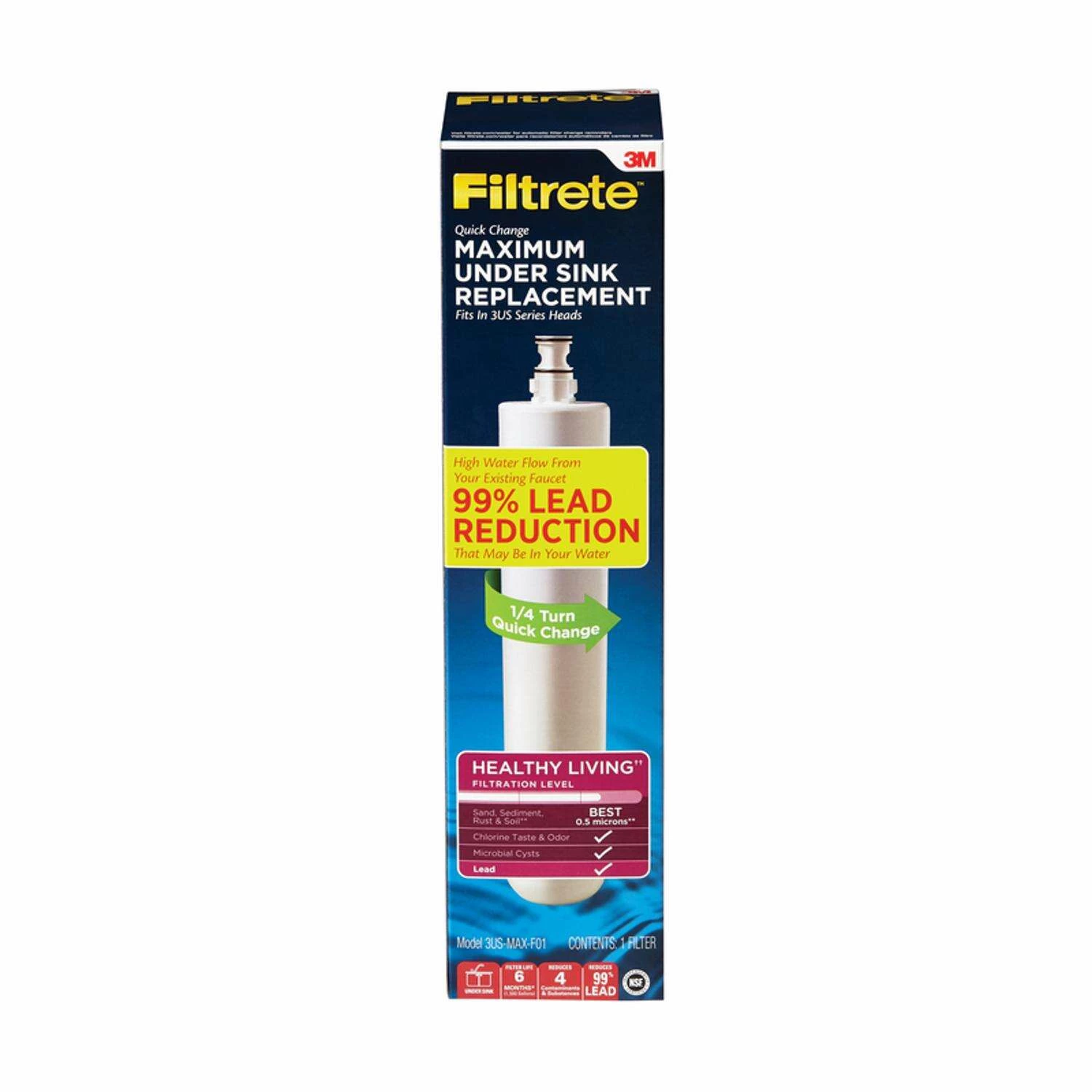Filtrete Under Sink Maximum Water Filtration System