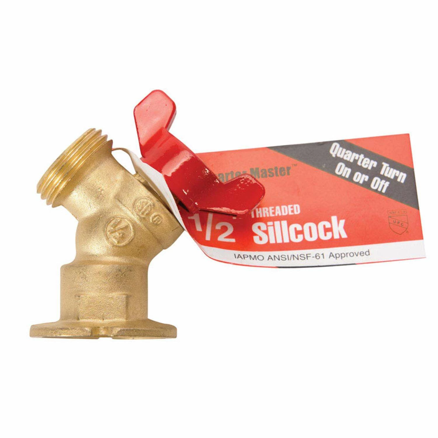 Homewerks 1/2 In. FIP X 3/4 In. MHT Brass Sillcock Valve - Image 2