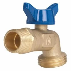 Homewerks 1/2 In. MIP X 3/4 In. MHT Brass Hose Bibb