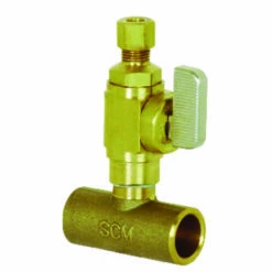 Sioux Chief Add-A-Line 7/8 In. Brass Compression Ball Valve Full Port