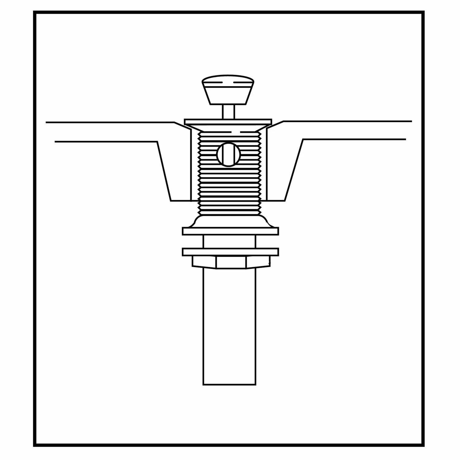 Ace 1-1/4 In. D Chrome Plastic Lavatory Sink Drain - Image 3