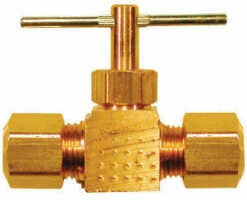 JMF Company 3/8 In. 3/8 In. Brass Needle Valve