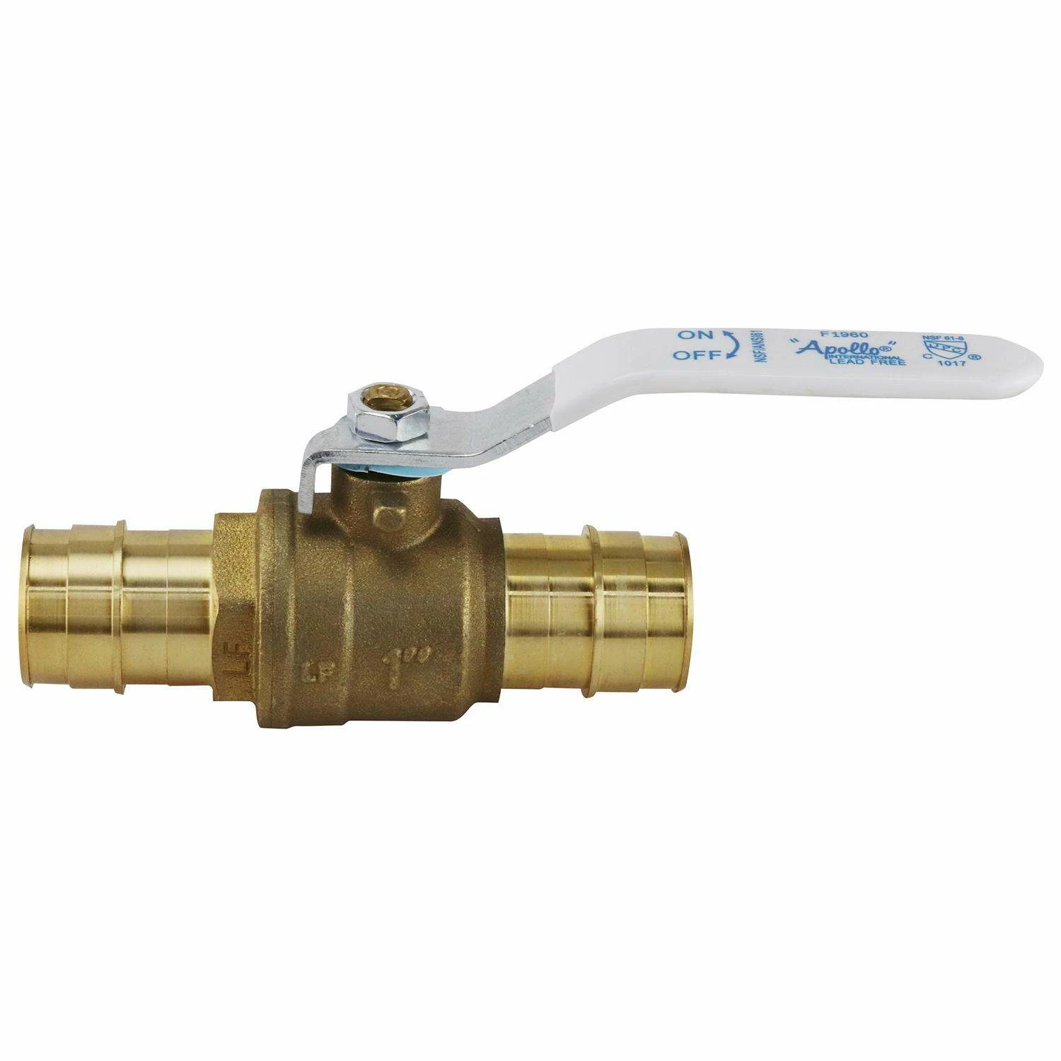 Apollo® Apollo Expansion PEX A 1 In. Brass Expansion Pex Ball Valve Full Port