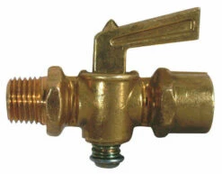 JMF Company 1/8 In. FIP MIP Brass Pipe Valve