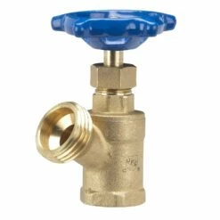 Homewerks 1/2 In. X 3/4 In. Comp X MHT Brass Boiler Drain Valve