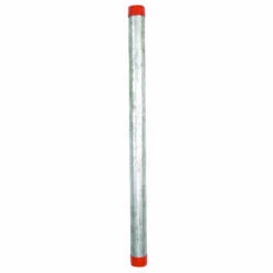 B&K Mueller 1-1/2 In. D X 30 In. L Galvanized Steel Pre-Cut Pipe