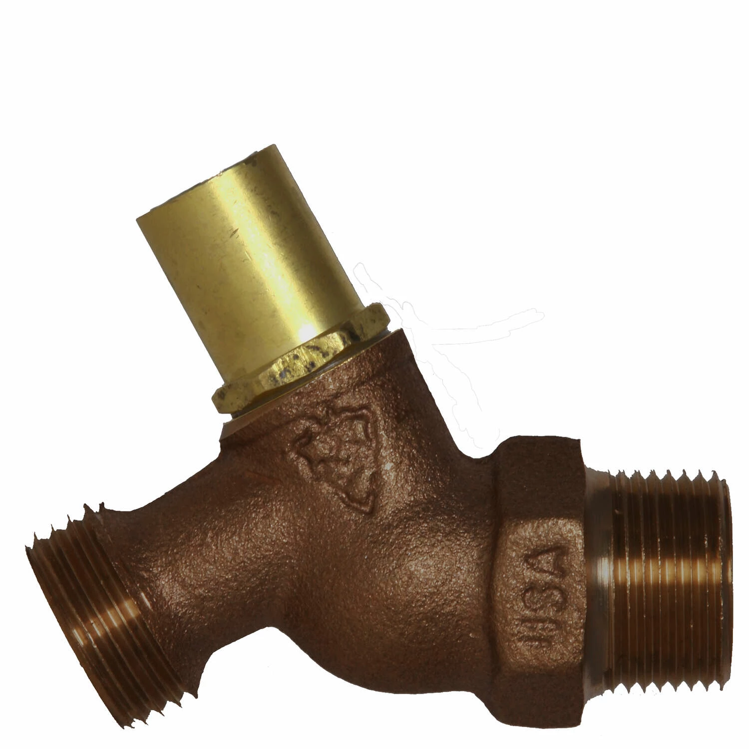 Arrowhead 3/4 In. MIP Hose Brass Bibb - Image 2