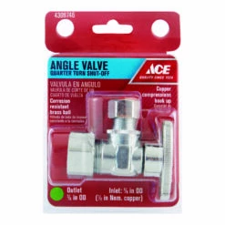 Ace Compression Compression Brass Angle Stop Valve