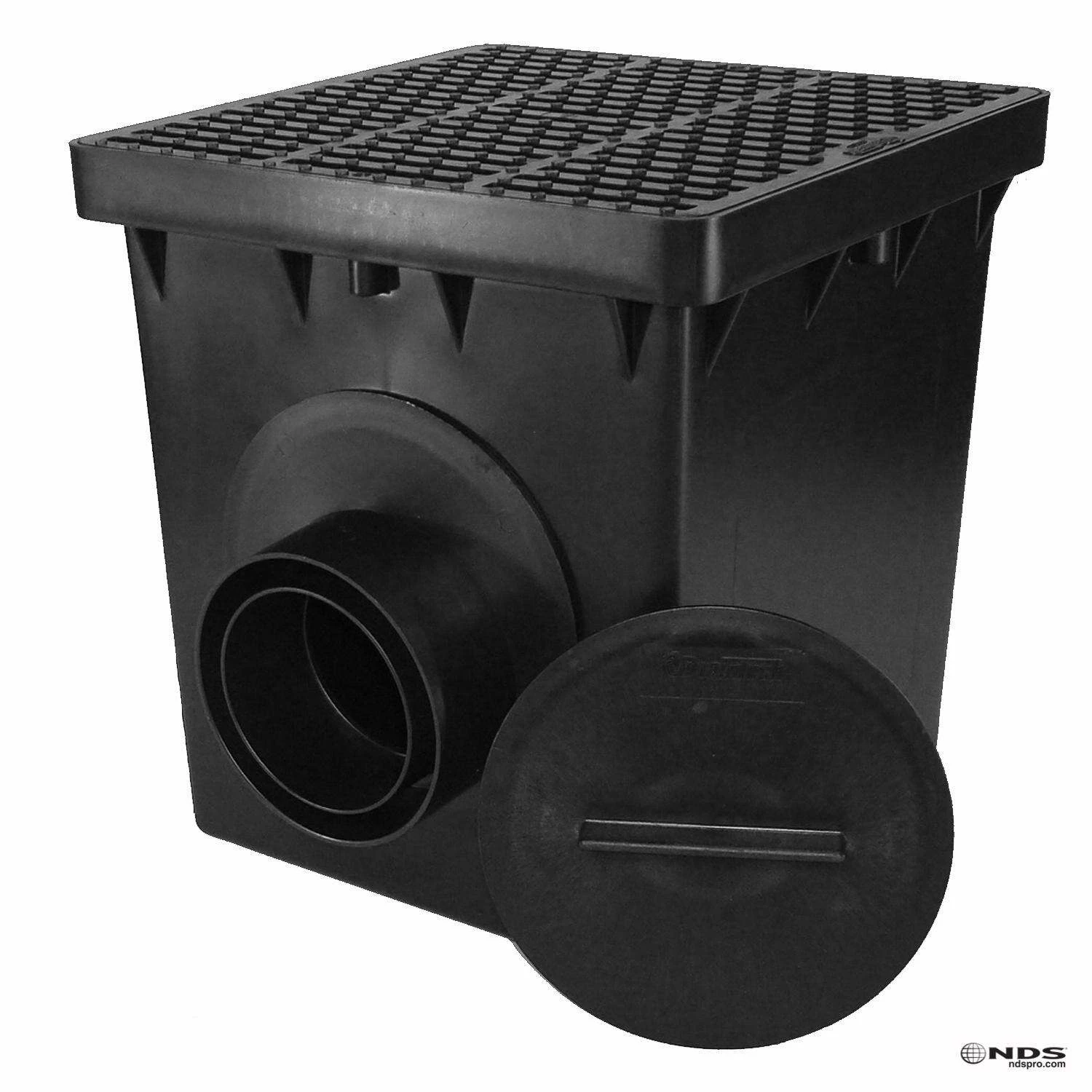 NDS Draintech 12 In. W X 12.75 In. D Square Catch Basin Kit - Image 2