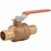 SharkBite 1 In. Brass Crimp Ball Valve Full Port