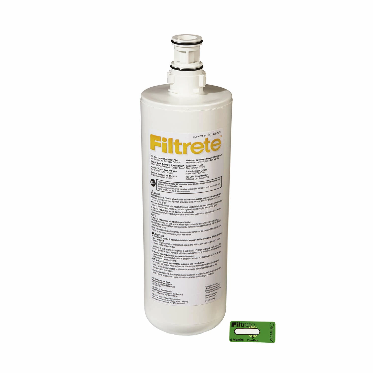 Filtrete Under Sink Replacement Water Filter - Image 2