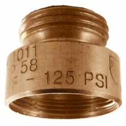 Arrowhead 1-3/16 In. Fine Threaded X 3/4 In. MHT Brass Vacuum Breaker