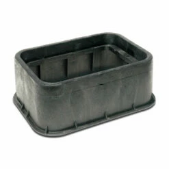 NDS 21 In. W X 6.75 In. H Rectangular Valve Box Extension Black