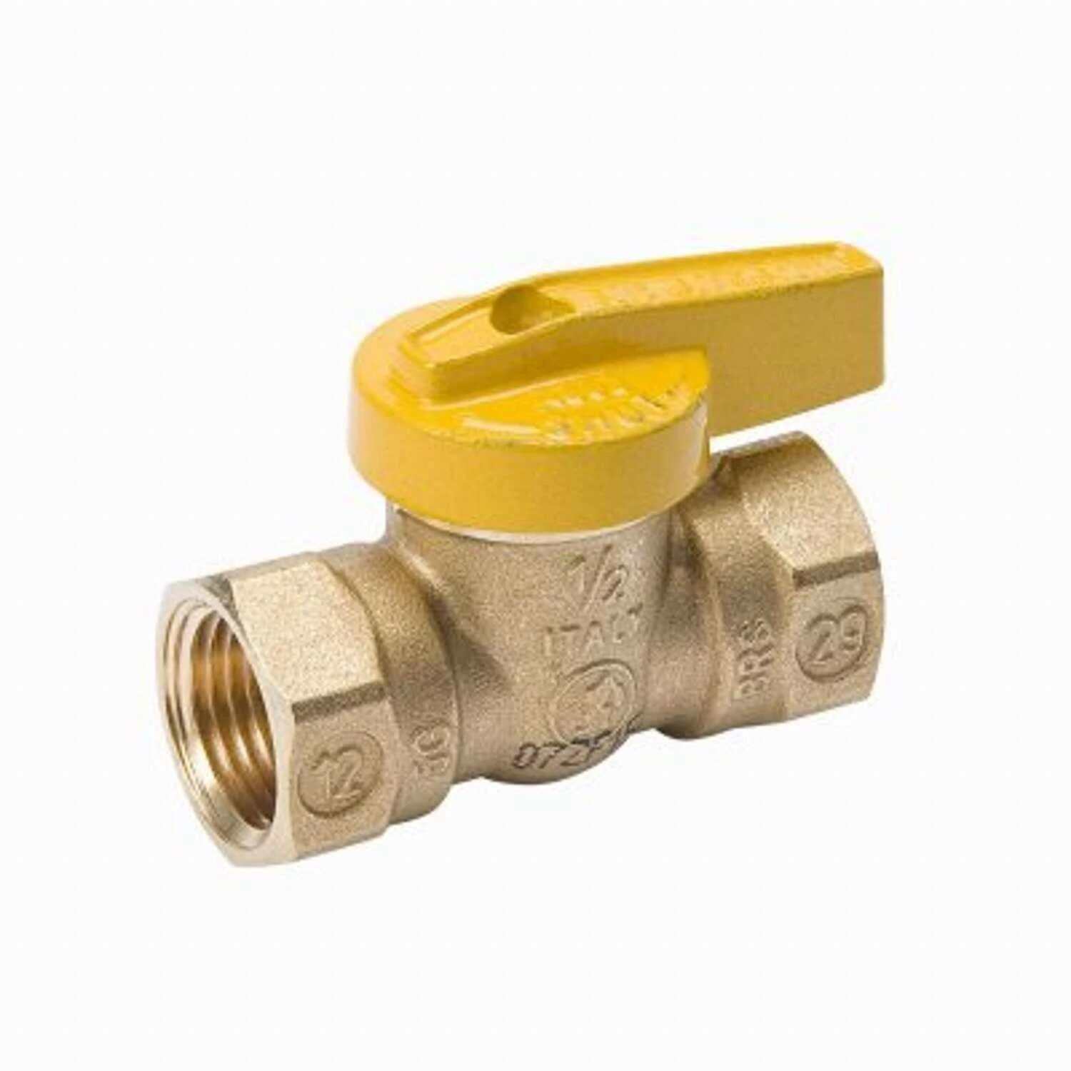 Homewerks 3/8 In. Brass FIP Gas Ball Valve