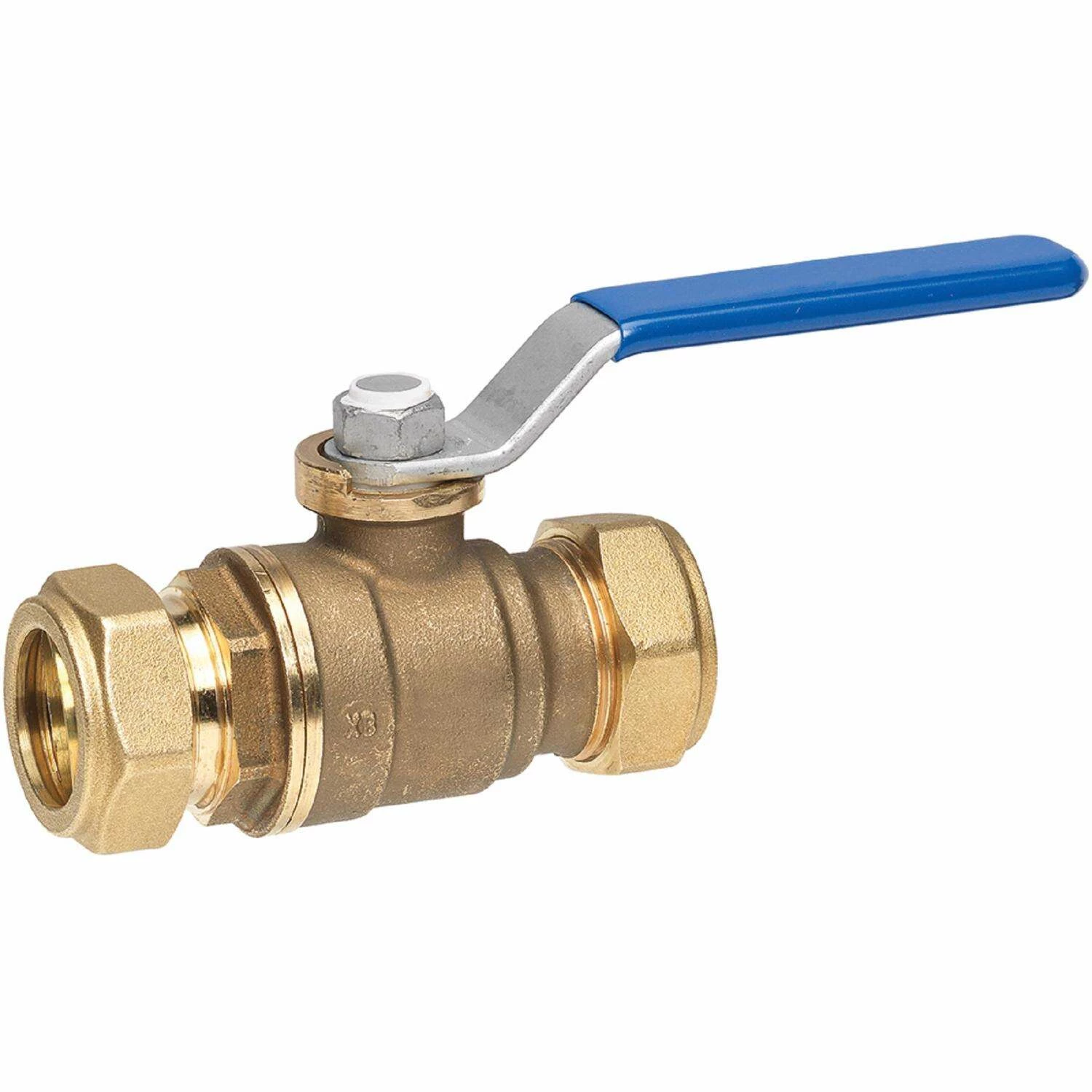 Homewerks 1 In. Brass Compression Ball Valve Standard Port - Image 2