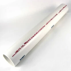 Charlotte Pipe Schedule 40 PVC Solid Pipe 3 In. D X 2 Ft. L Plain End 260 Psi