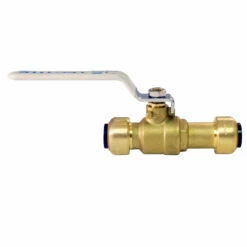 Apollo® Apollo Tectite 1/2 In. Brass Push Fit Slip Ball Valve Standard Port