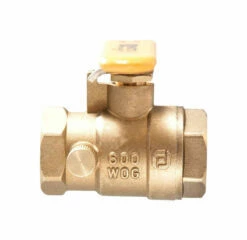Watts 1/2 In. Brass Sweat Ball Valve With Drain Full Port