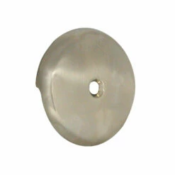 Ace 3-5/32 In. D Brushed Nickel Steel Bathtub Face Plate