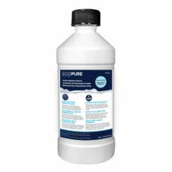 EcoPure Water Solved Water Softener Cleaner Liquid 16 Oz