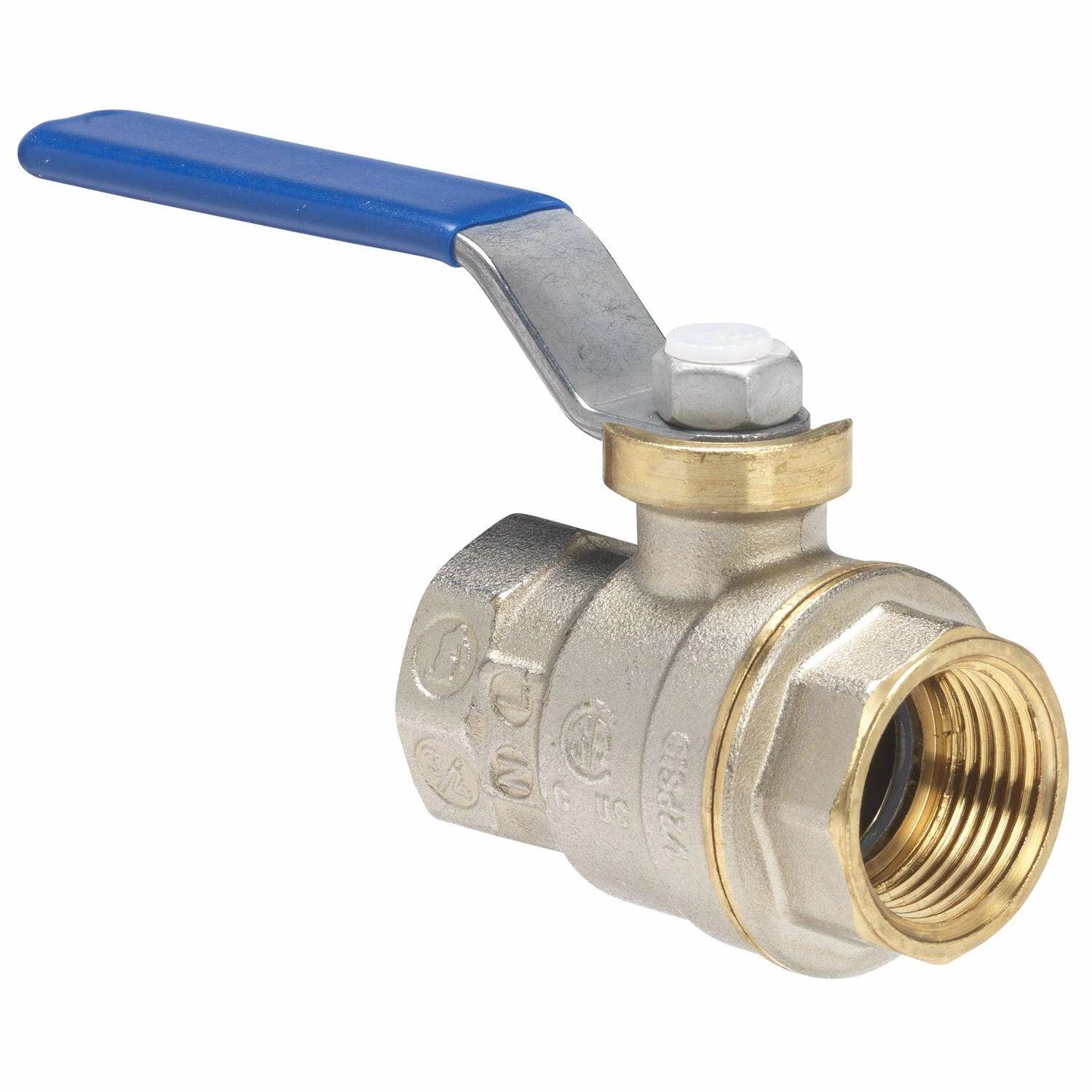 Homewerks 1/8 In. Brass FIP Ball Valve Full Port
