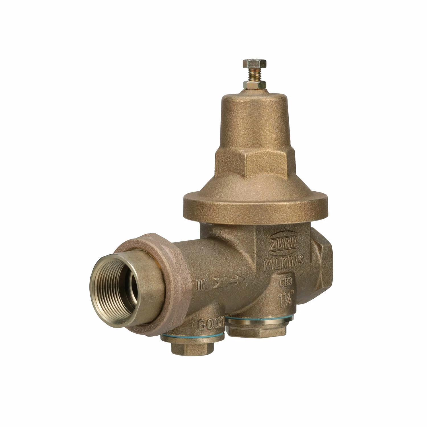 Zurn Wilkins 1-1/4 In. FNPT Union Water Pressure Regulator Valves - Image 4