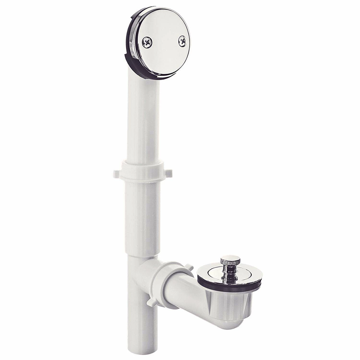 Danco 1-1/2 In. D Chrome Plated Plastic Tub Drain Kit