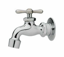 Homewerks 3/4 In. Hose FIP Brass And Bronze Wall Mount Faucet