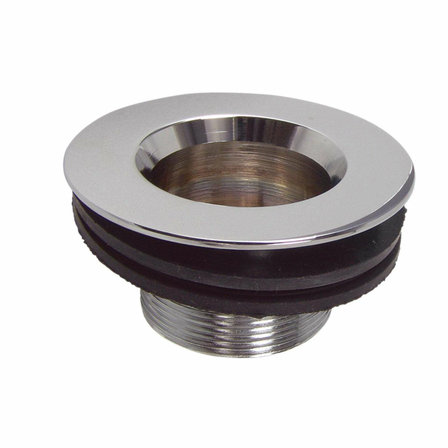 Danco 2-3/4 In. D Chrome Brass Drain Strainer Silver - Image 4