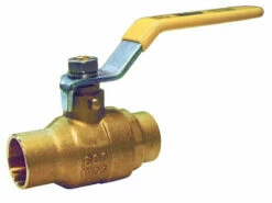 B&K ProLine 1 In. Brass Sweat Ball Valve Full Port