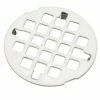 Ace 3-1/4 In. Polished Round Metal Drain Grate