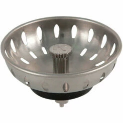Ace 3-1/2 In. D Brushed Stainless Steel Replacement Strainer Basket