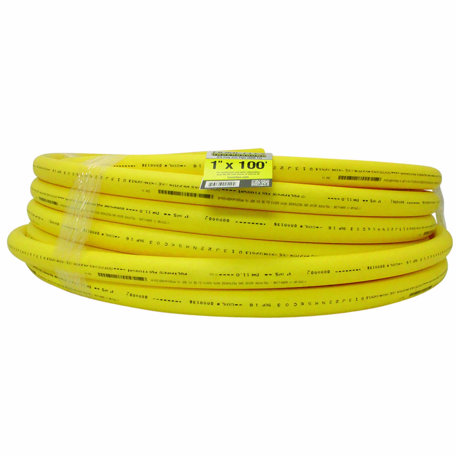 Home-Flex 1 In. X 100 Ft. L Polyethylene Gas Tubing