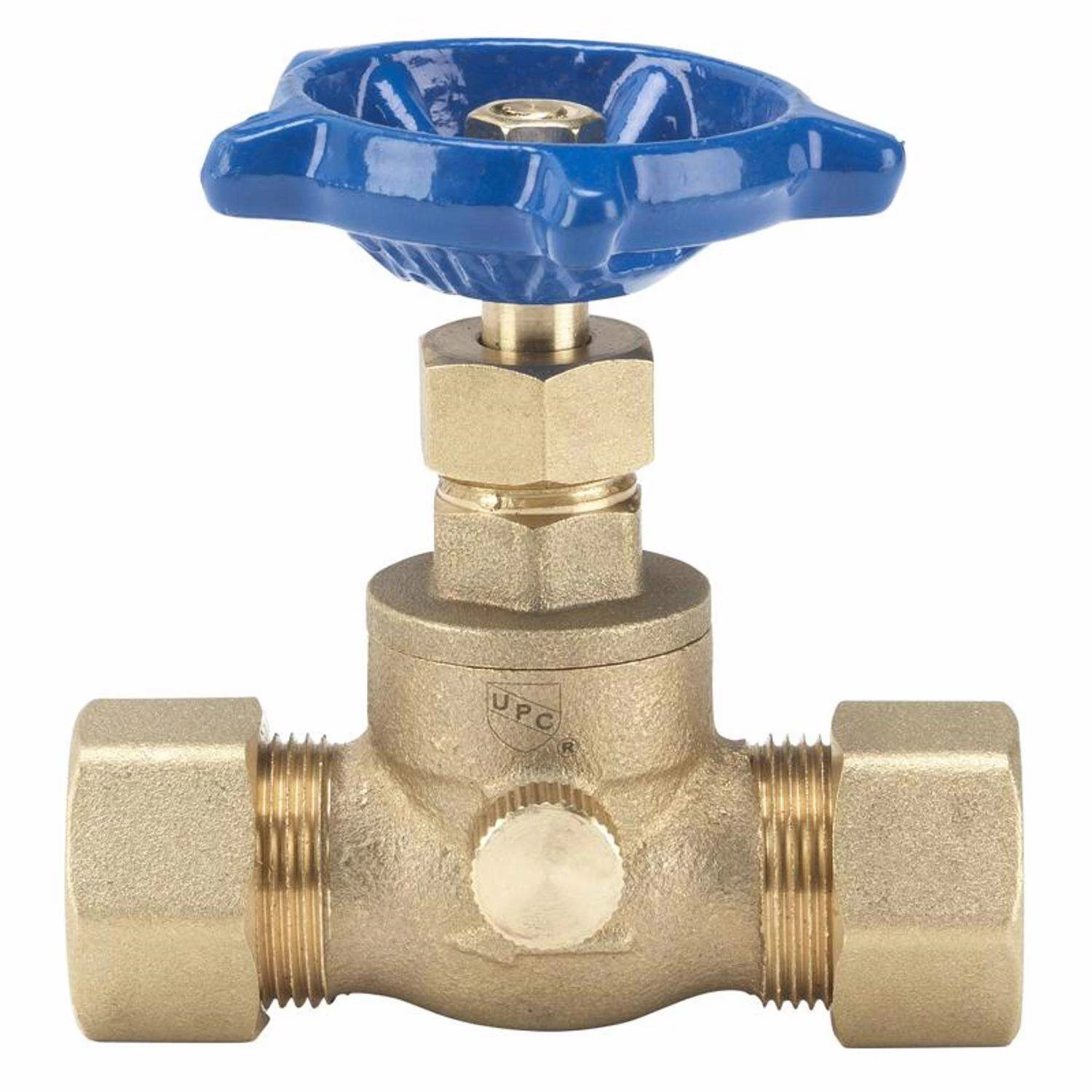 Homewerks 3/4 In. Compression X 3/4 In. Compression Brass Stop And Waste Valve - Image 3