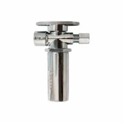 Keeney 1/2 In. FIP In. X 3/8 In. Compression Brass Shut-Off Valve With Water Hammer