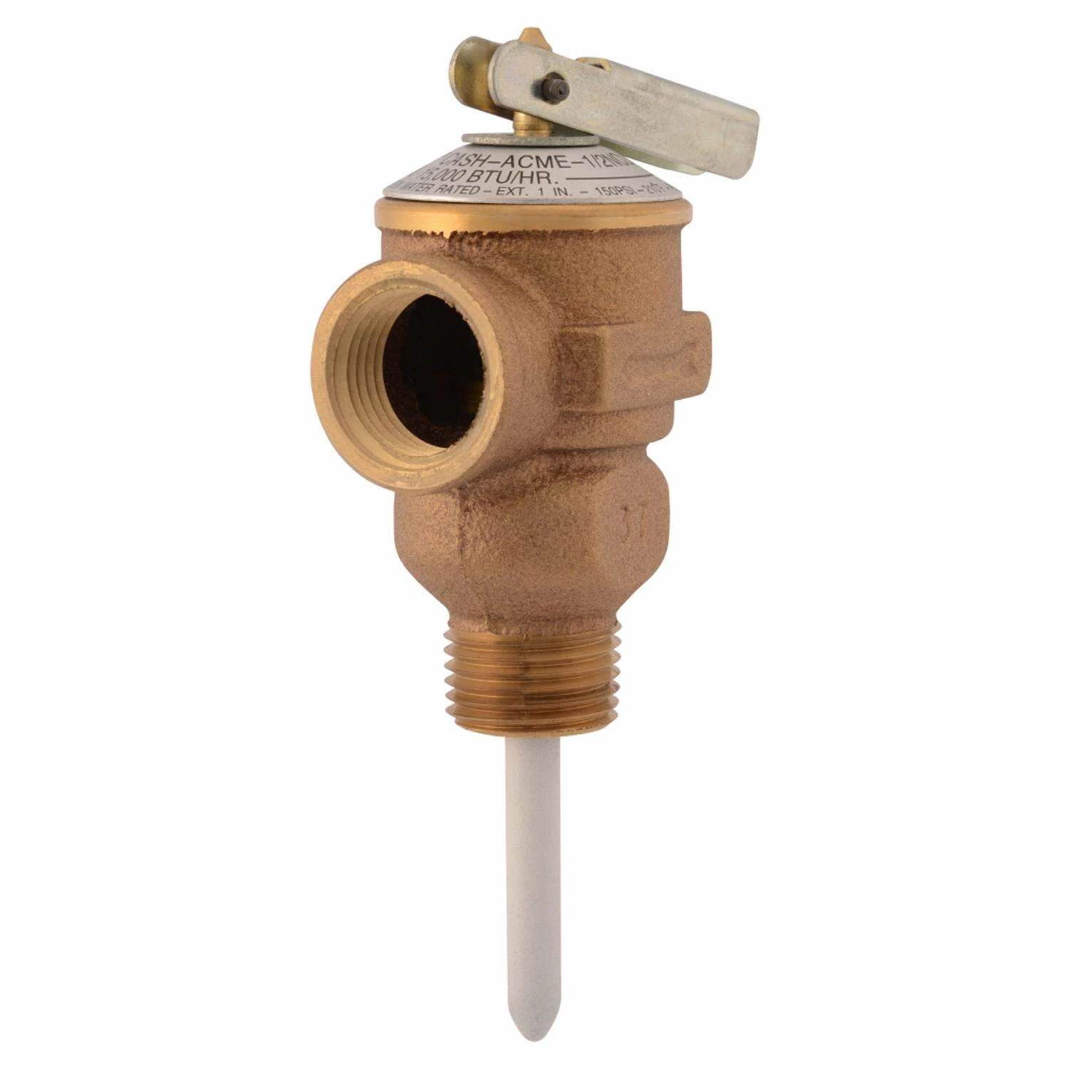 Cash Acme Temperature And Pressure Relief Valve