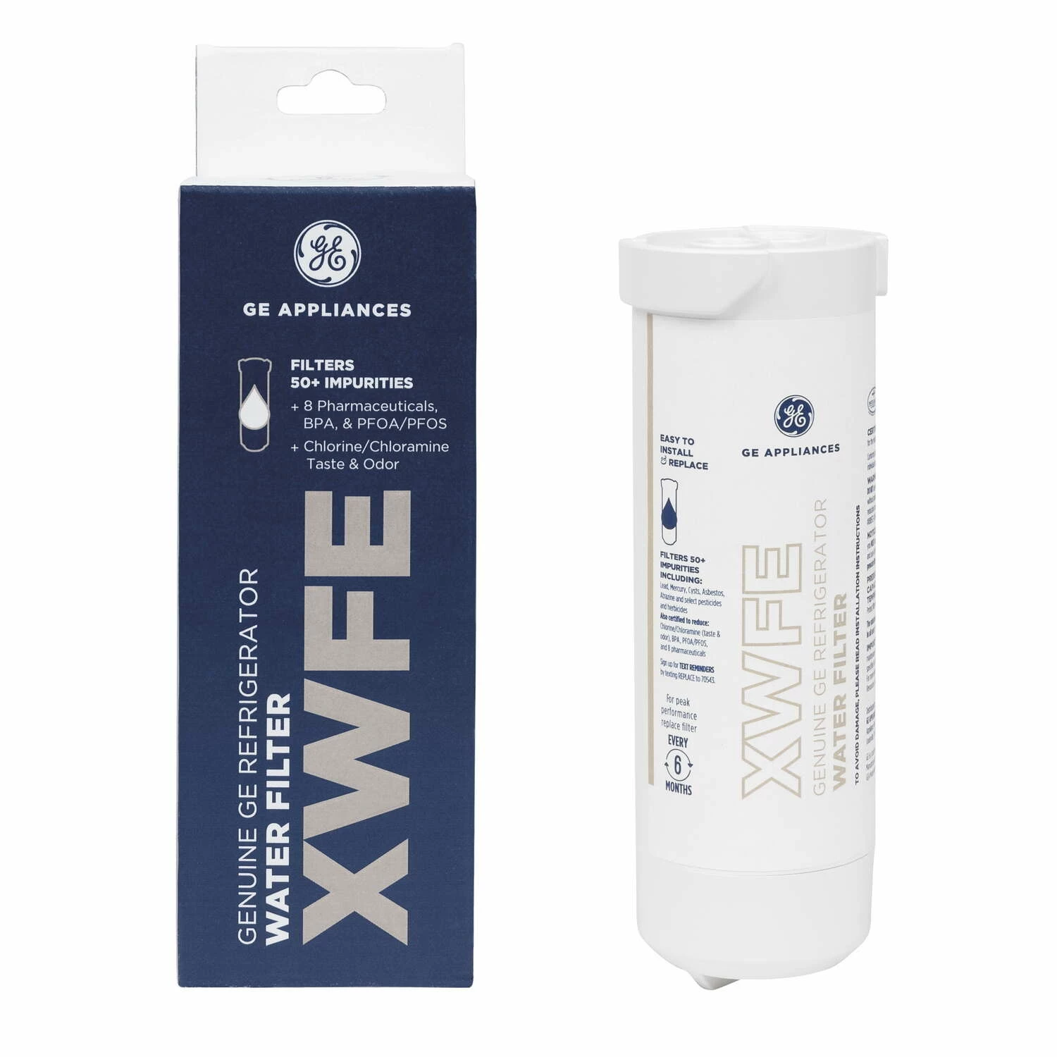 GE Appliances Refrigerator Replacement Water Filter For GE XWFE - Image 3