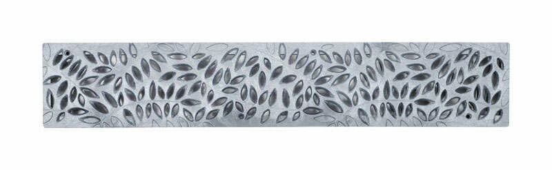 NDS Spee-D 24 In. Gray Rectangle Polyolefin Channel Grate