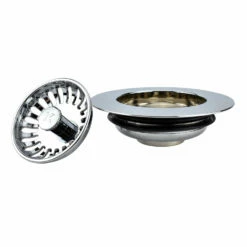 Keeney 4-1/2 In. D Polished Strainer And Stopper Topper