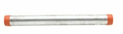 B&K Mueller 2 In. D X 24 In. L Galvanized Steel Pre-Cut Pipe