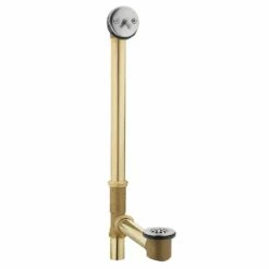 Moen 2-3/4 In. D Chrome Brass Triplever Bath Drain