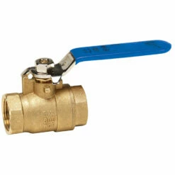 LDR 1-1/4 In. Brass FIP Ball Valve Standard Port