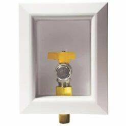 Sioux Chief OxBox 1/2 In. Brass NPT Gas Valve Outlet Box