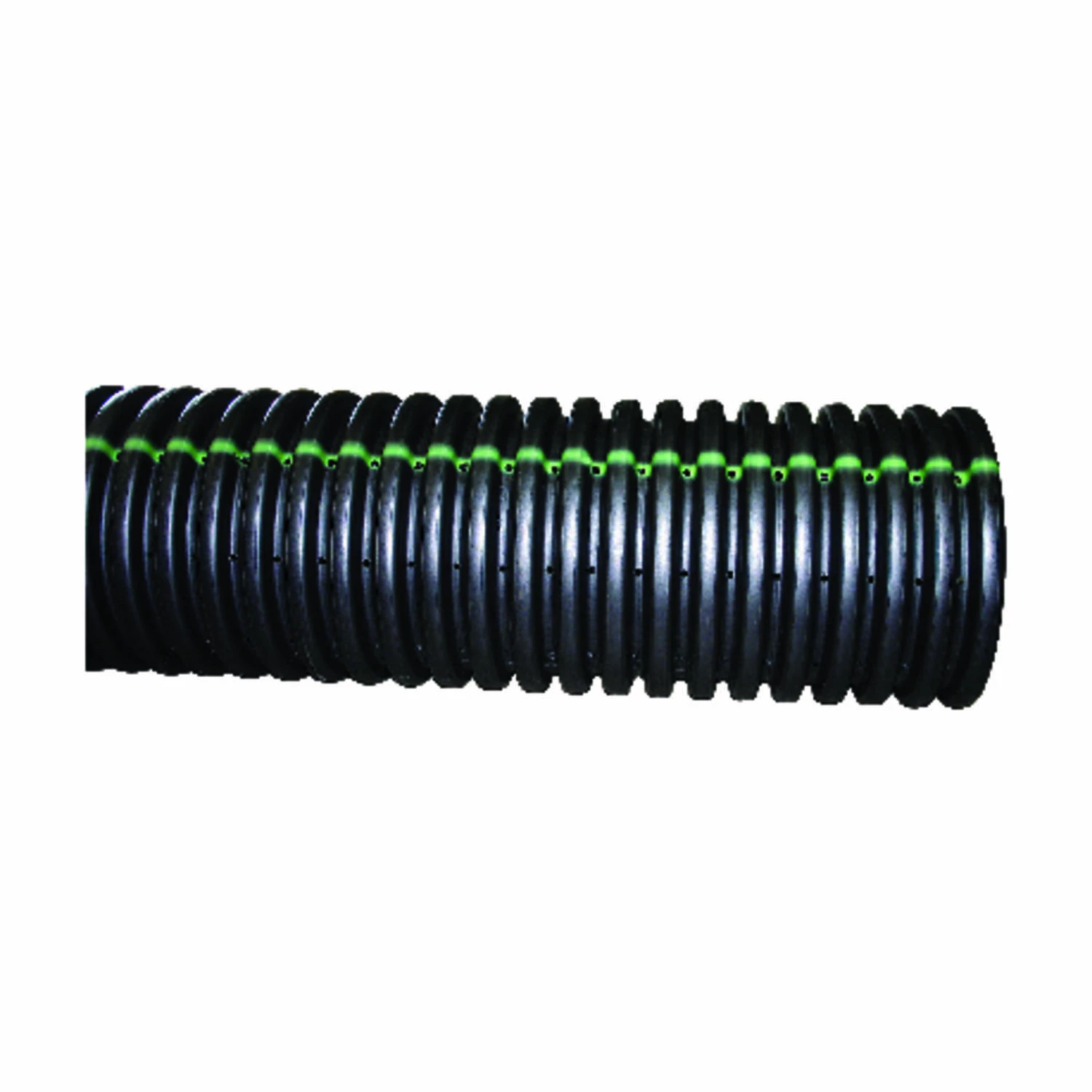 Advance Drainage Systems 3 In. D X 10 Ft. L Polyethylene Slotted Single Wall Perforated Drain Pipe