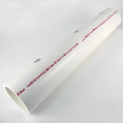 Charlotte Pipe Schedule 40 PVC Solid Pipe 4 In. D X 2 Ft. L Plain End 220 Psi