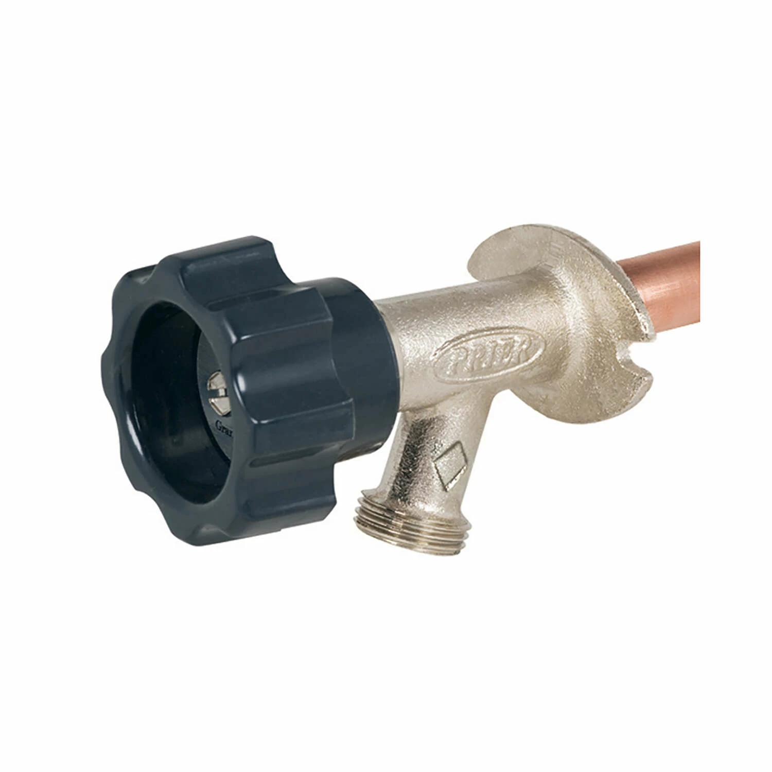 Prier 3/4 In. MPT FPT Brass Freezeless Wall Faucet - Image 2