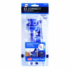 Danco EZ Connect 1-1/4 In. D Nickel Pop-Up Lavatory Drain