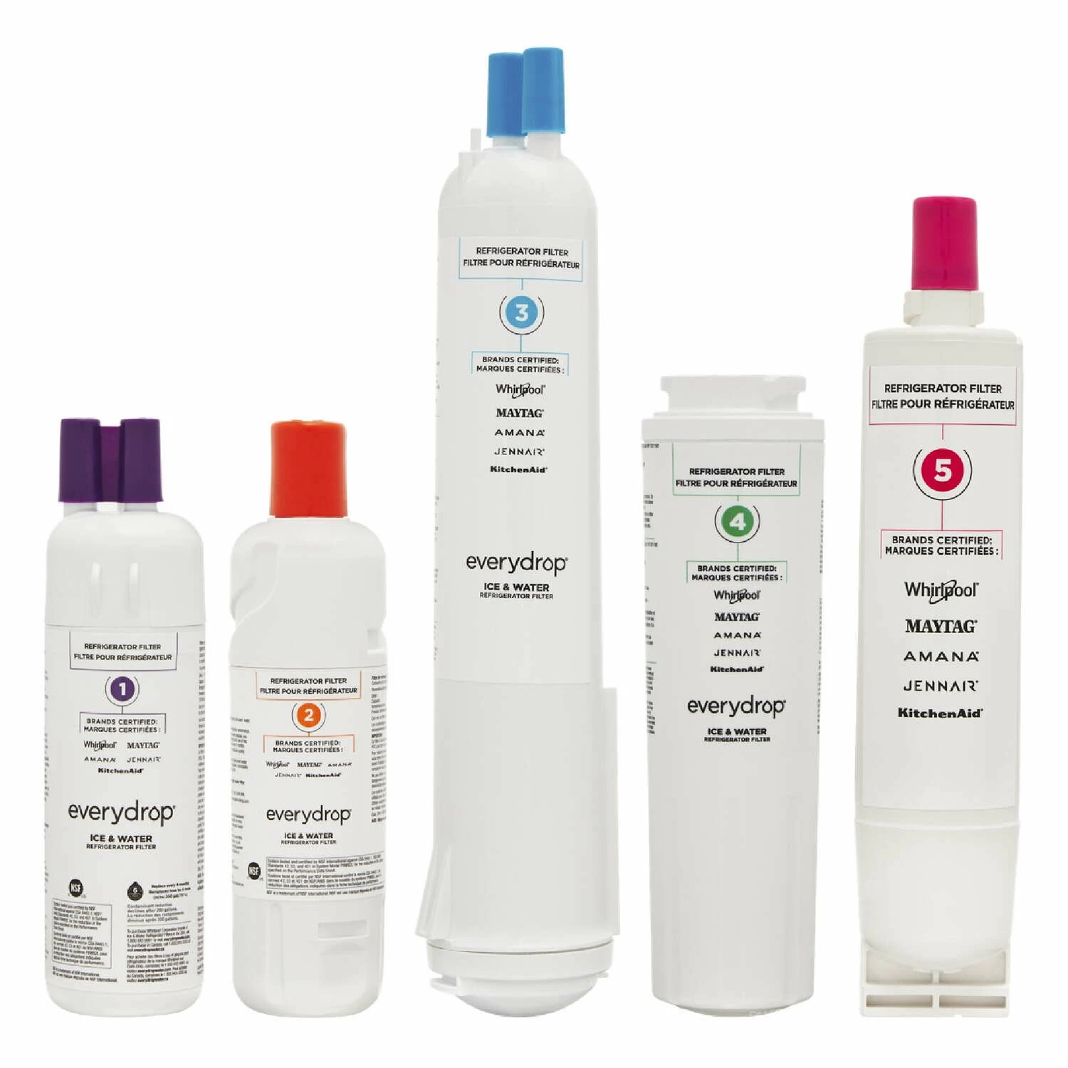 Whirlpool EveryDrop Refrigerator Replacement Filter For Whirlpool Filter 3 - Image 5